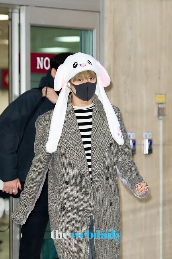 샤이니(SHINee) 태민, 김포국제공항 입국 현장 (사진:최수영기자)