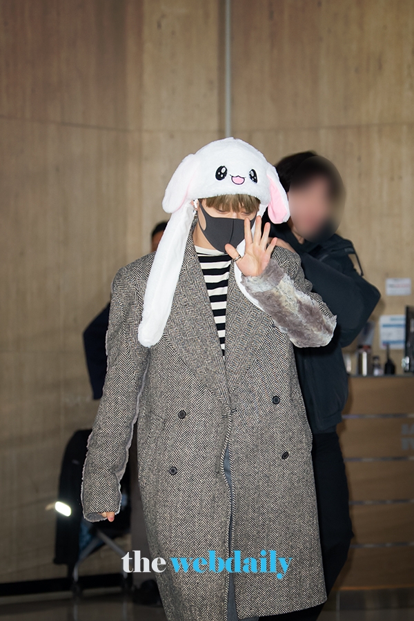 샤이니(SHINee) 태민, 김포국제공항 입국 현장 (사진:최수영기자)