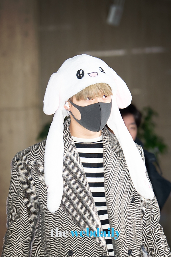 샤이니(SHINee) 태민, 김포국제공항 입국 현장 (사진:최수영기자)
