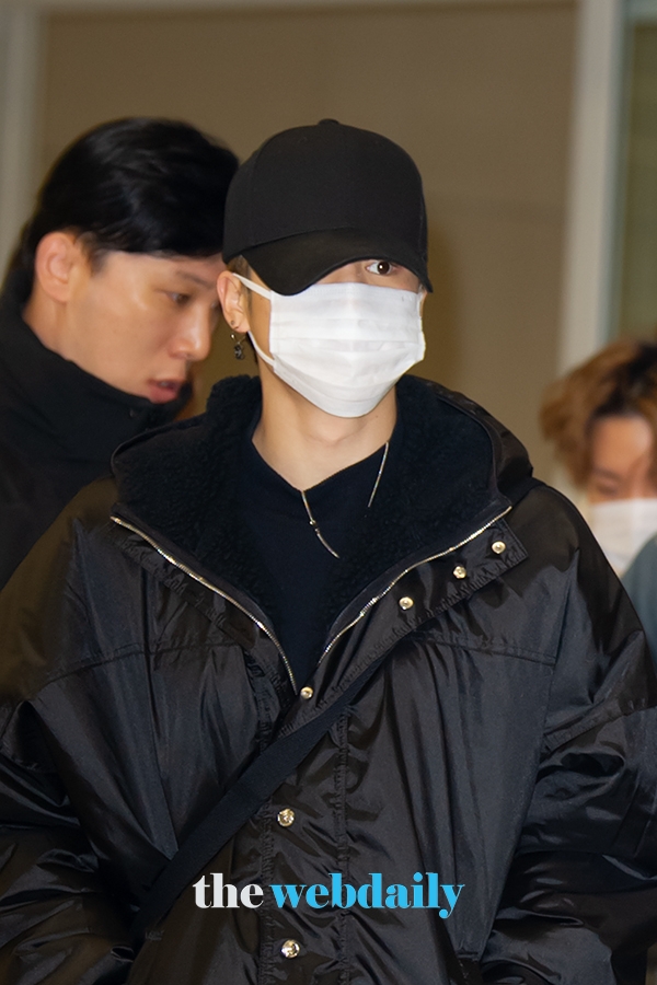 방탄소년단(BTS) 지민, 인천국제공항 입국 현장 (사진:최수영기자)