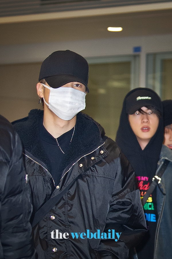 방탄소년단(BTS) 지민, 인천국제공항 입국 현장 (사진:최수영기자)