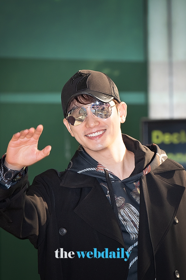 박시후, 김포국제공항 출국 현장 (사진:최수영기자)