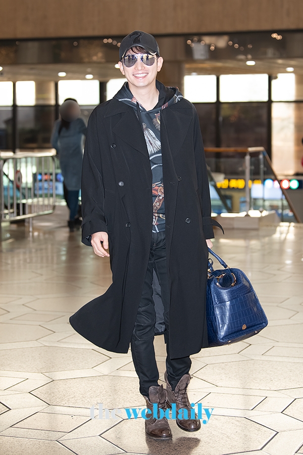 박시후, 김포국제공항 출국 현장 (사진:최수영기자)