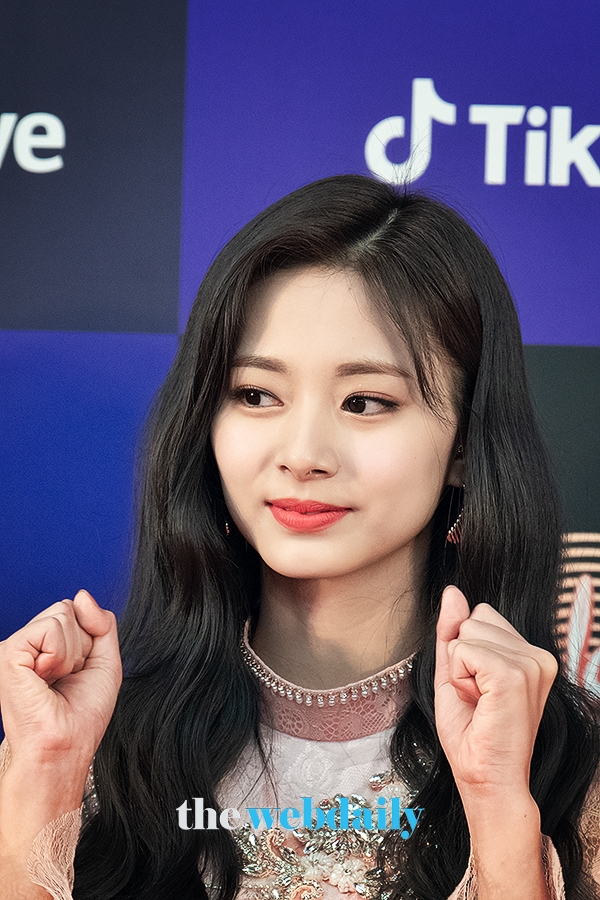 TWICE(트와이스) 쯔위, '34회 골든디스크어워즈' 레드카펫 행사 현장(사진:최수영기자)