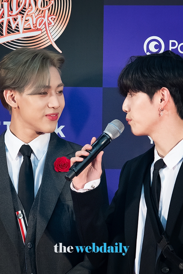 갓세븐(GOT7) 뱀뱀-마크, '34회 골든디스크어워즈' 레드카펫 행사 현장(사진:최수영기자)