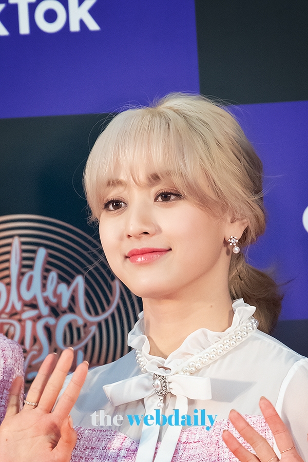 TWICE(트와이스) 지효, '34회 골든디스크어워즈' 레드카펫 행사 현장 (사진:최수영기자)