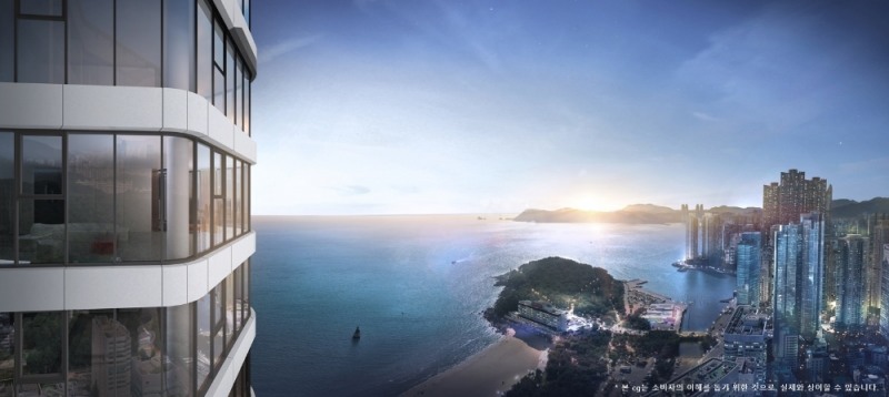 빌리브 패러그라프 해운대 바다조망 이미지