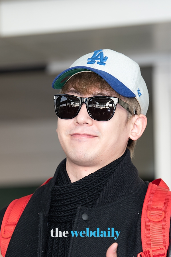 닉쿤, 인천국제공항 출국 현장 (사진:최수영기자)