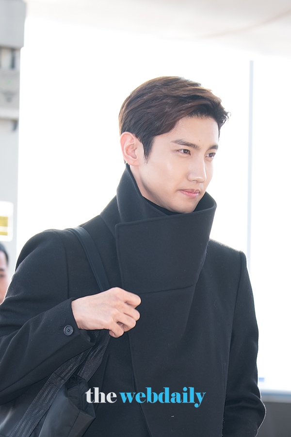 동방신기(TVXQ) 최강창민, 인천국제공항 출국 현장(사진:최수영기자)