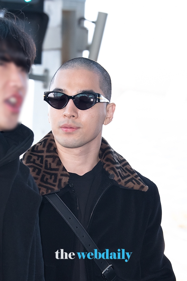 빅뱅 태양, 인천국제공항 출국 현장(사진:최수영기자)