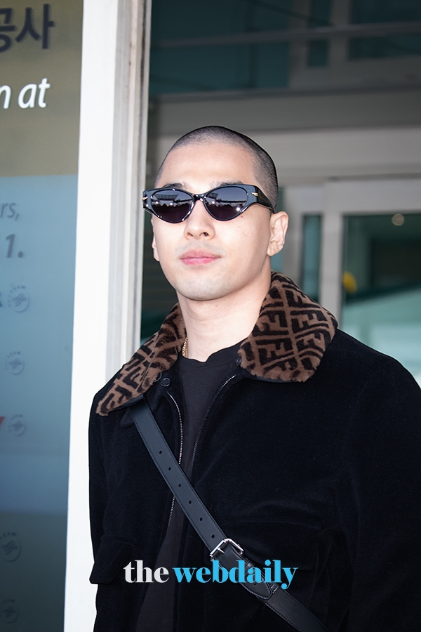 빅뱅 태양, 인천국제공항 출국 현장(사진:최수영기자)