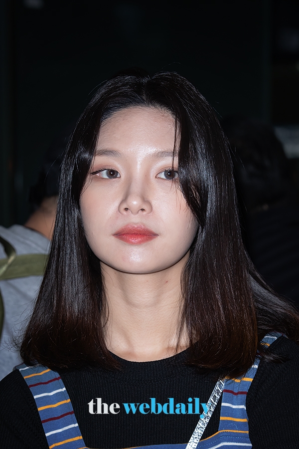 엘리스(ELRIS) 벨라, 인천국제공항 출국 현장 (사진:최수영기자)