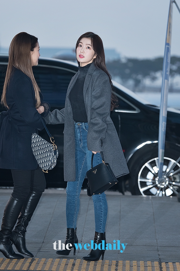 레드벨벳(RedVelvet) 아이린, 인천국제공항 출국 현장(사진:최수영기자)