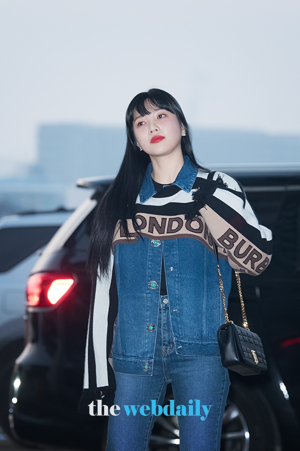 레드벨벳(RedVelvet) 조이, 인천국제공항 출국 현장(사진:최수영기자)