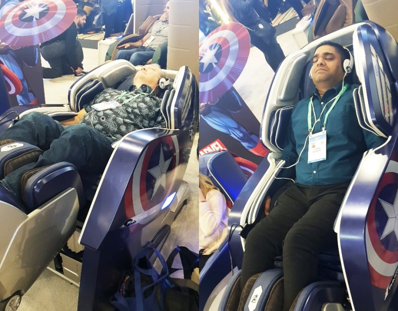 바디프랜드, CES서 안마의자 '명상마사지', '이명마사지' 기술 첫 선