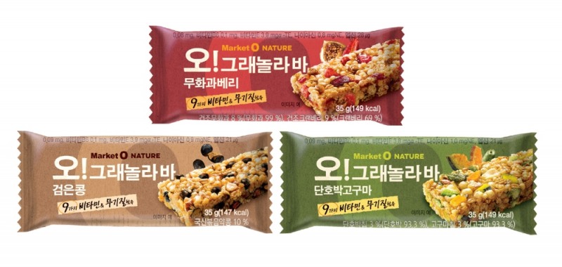 오리온, ‘마켓오 네이처 오!그래놀라바’ 가격 변동 없이 16.7% 증량