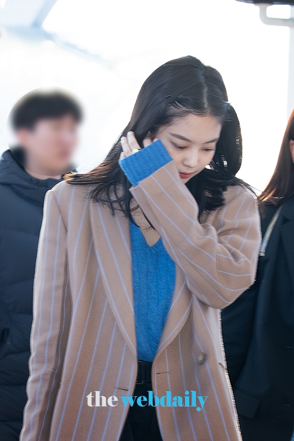 BLACKPINK(블랙핑크) 제니, 인천국제공항 출국 현장(사진:최수영기자)