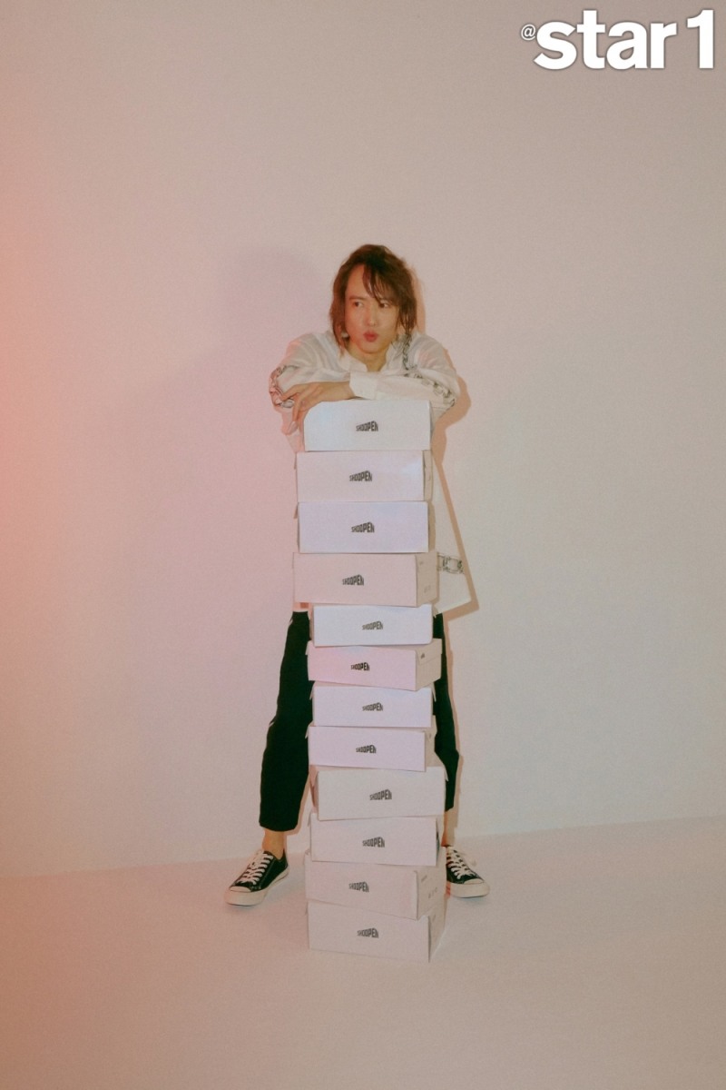 슈펜, ‘시간 여행자’ 양준일과 화보 촬영