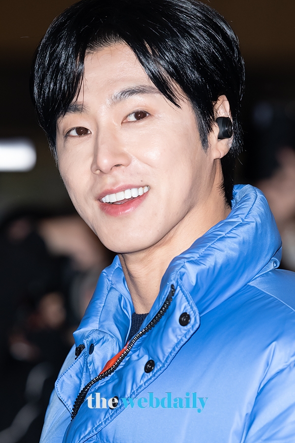 동방신기(TVXQ) 유노윤호, 인천국제공항 출국 현장(사진:최수영기자)