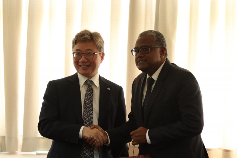 한국가스공사는 채희봉 사장이 지난 14일과 15일 양일간 아프리카 신흥 자원 보유국 모잠비크를 방문했다. (사진=한국가스공사) 