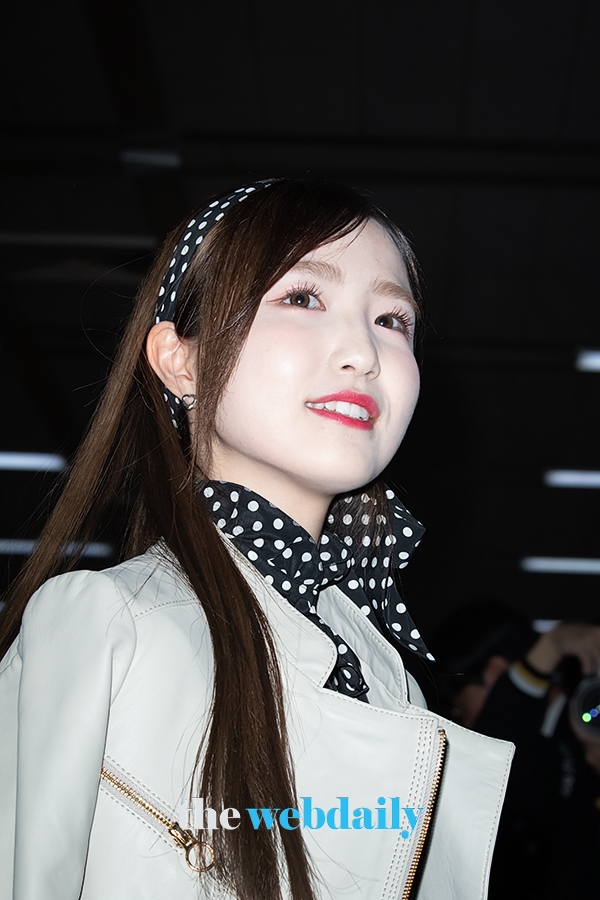 아이즈원(IZONE) 혼다히토미, 김포국제공항 입국 현장 (사진:최수영기자)