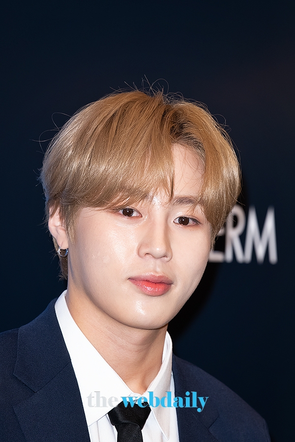 하성운, '비오템' 포토월 행사 현장 (사진: 최수영기자)