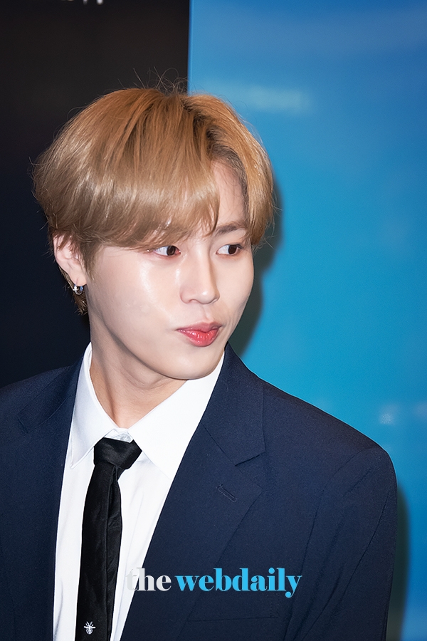 하성운, '비오템' 포토월 행사 현장 (사진: 최수영기자)