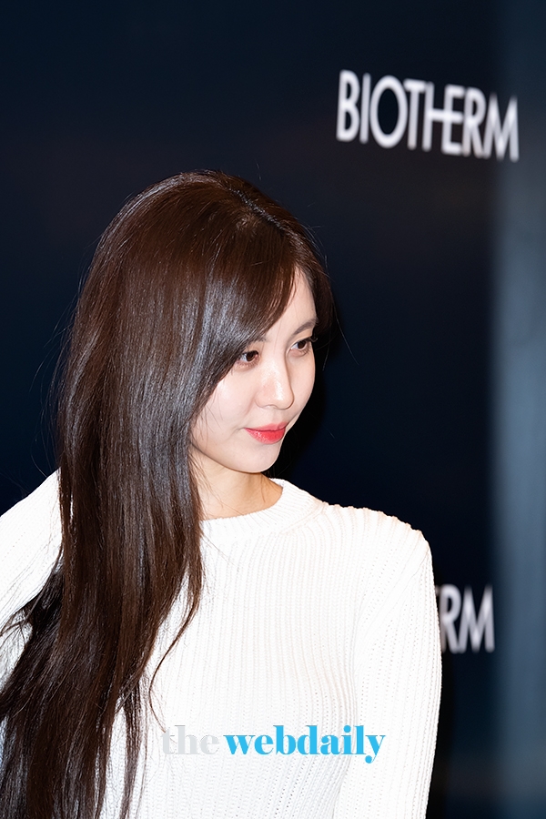 소녀시대 서현, '비오템' 포토월 행사 현장(사진:최수영기자)