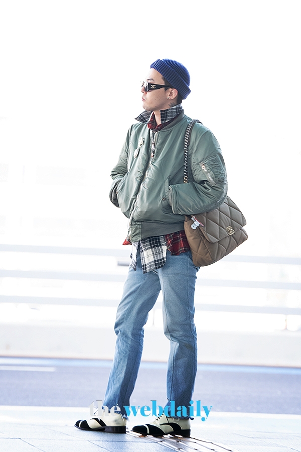빅뱅 지드래곤, 인천국제공항 출국 현장(사진:최수영기자)