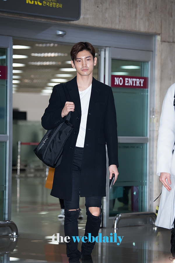 동방신기(TVXQ) 최강창민, 인천국제공항 입국 현장(사진:최수영기자)