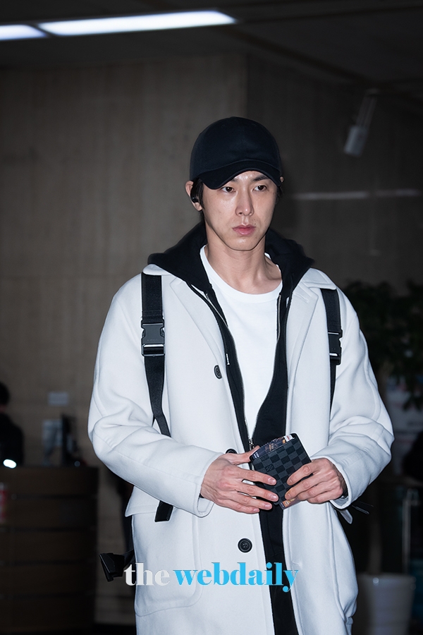 동방신기(TVXQ) 유노윤호, 인천국제공항 입국 현장(사진:최수영기자)