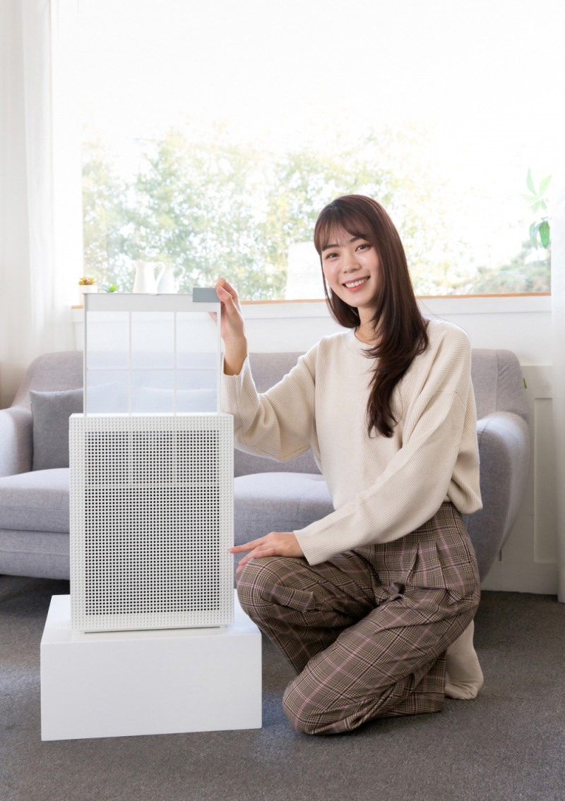 코웨이 '자가관리형 공기청정기 카트리지' 출시