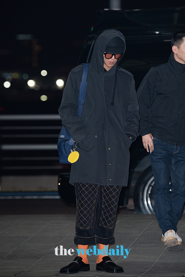 위너(WINNER) 송민호 , 시크함 넘치는 공항패션 (사진:최수영기자)