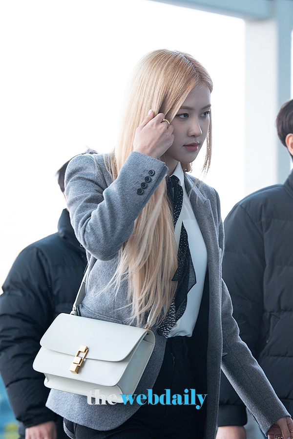 BLACKPINK(블랙핑크) 로제, 인천국제공항 출국 현장(사진:최수영기자)