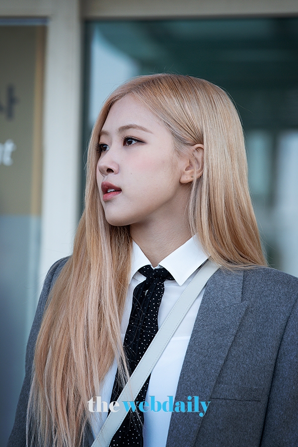 BLACKPINK(블랙핑크) 로제, 인천국제공항 출국 현장(사진:최수영기자)