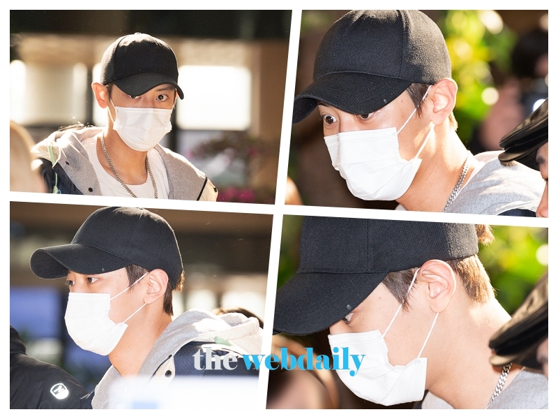엑소(EXO) 찬열, 인천국제공항 입국 현장(사진:최수영기자)