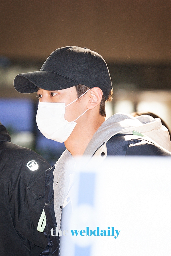 엑소(EXO) 찬열, 인천국제공항 입국 현장(사진:최수영기자)