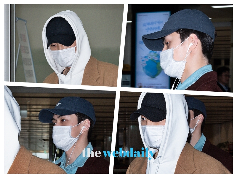 엑소(EXO) 찬열-세훈, 김포국제공항 입국 현장(사진:최수영기자)