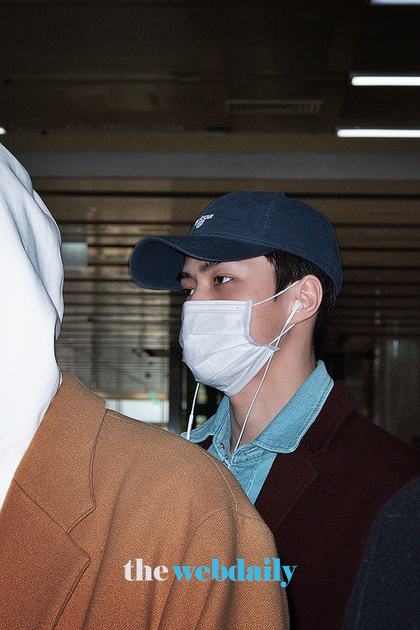 엑소(EXO) 세훈, 김포국제공항 입국 현장(사진:최수영기자)