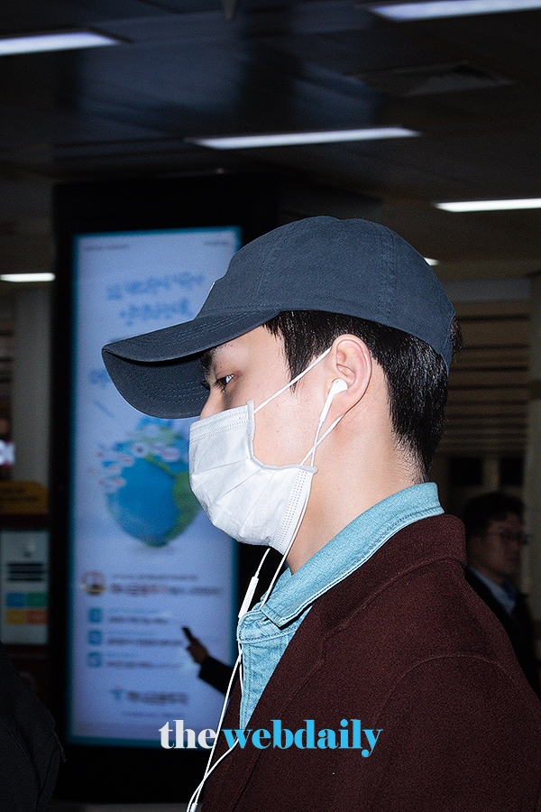 엑소(EXO) 세훈, 김포국제공항 입국 현장(사진:최수영기자)
