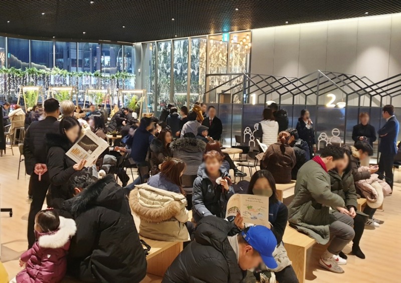 'e편한세상 홍제 가든플라츠' 주택전시관 내관.(사진=리얼투데이)