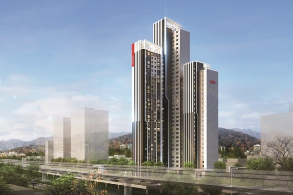 제기1구역 재건축 투시도.(사진=HDC현대산업개발)