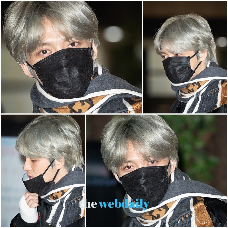 김재중, 김포국제공항 출국 현장 (사진:최수영기자)