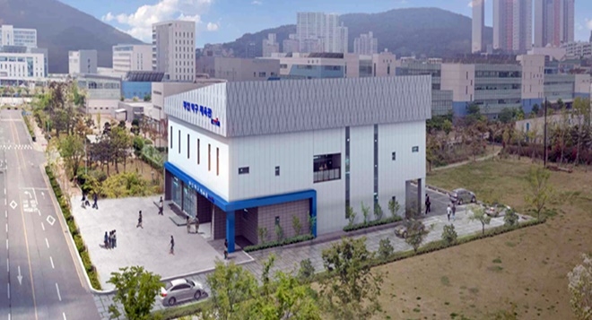 전국유일 부산탁구체육관.(사진제공=부산시)