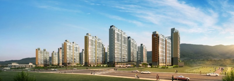 성산 반도유보라 아이비파크 투시도. (사진= 반도건설)