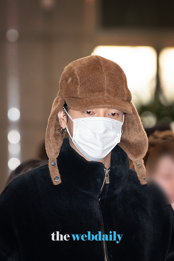 슈퍼주니어 예성, 김포국제공항 출국 현장 (사진: 최수영기자)