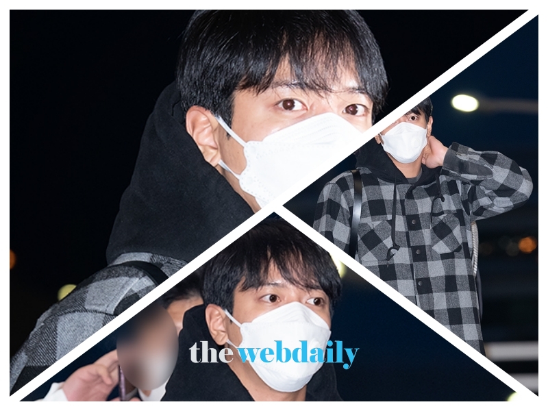 정용화, 인천국제공항 출국 현장 (사진:최수영기자)