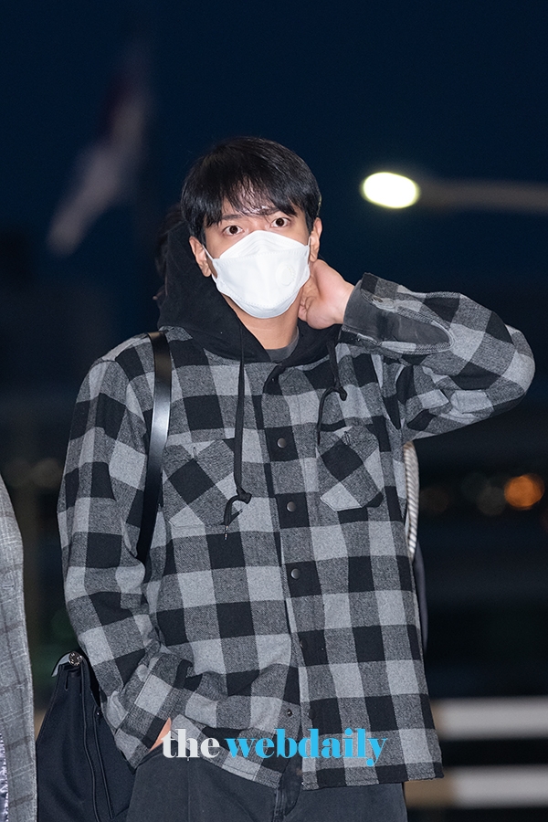 정용화, 인천국제공항 출국 현장 (사진:최수영기자)