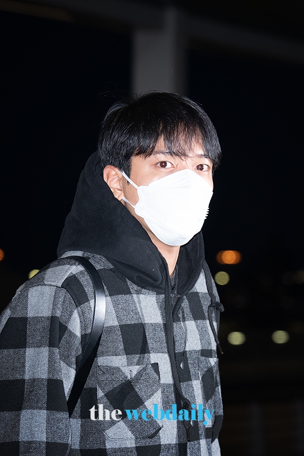 정용화, 인천국제공항 출국 현장 (사진:최수영기자)