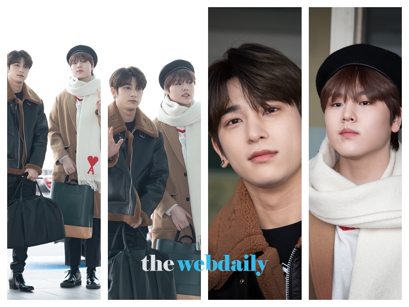 이한결-남도현, 인천국제공항 출국 현장 (사진:최수영기자)